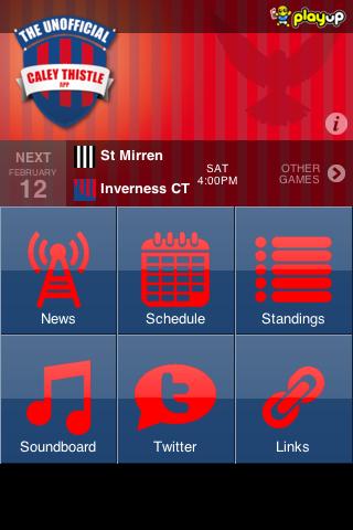 Caley Thistle App截图1