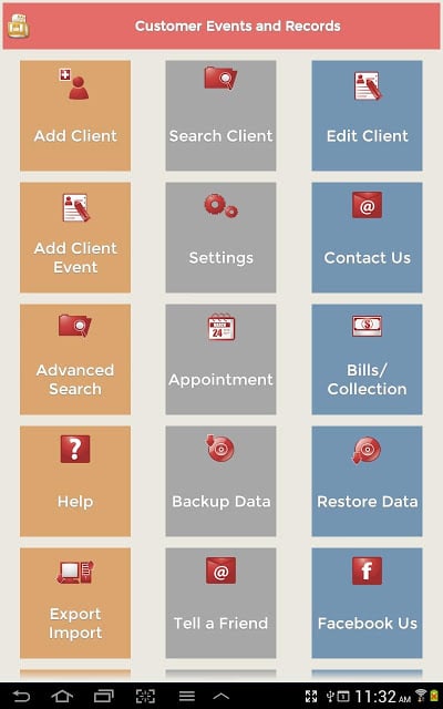 Customer Events Records CRM-L截图1