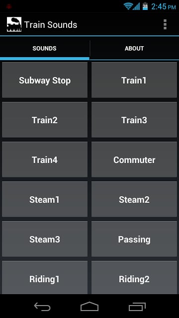 Train sounds and ringtones截图4