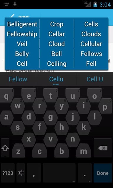 Cellular big keyboard (Free)截图3