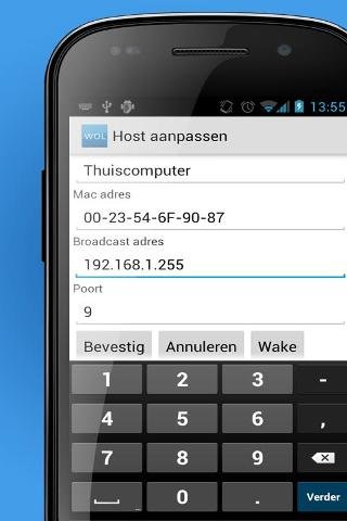Wake on Lan Android截图4