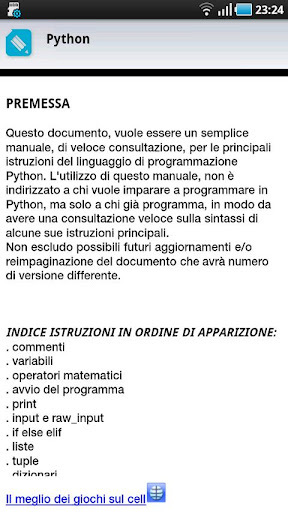 Manuale Veloce di Python截图4