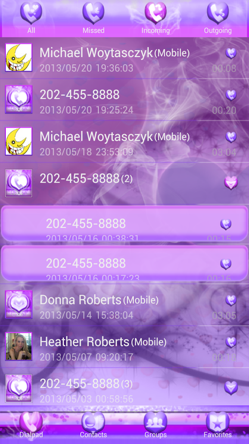 Purple Haze GO Contacts EX截图2