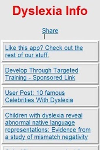 Dyslexia截图2