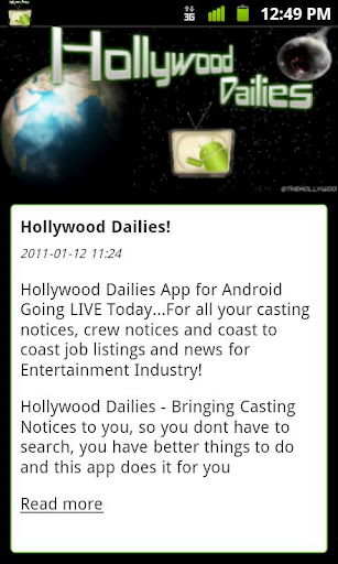 Hollywood Dailies (beta)截图3