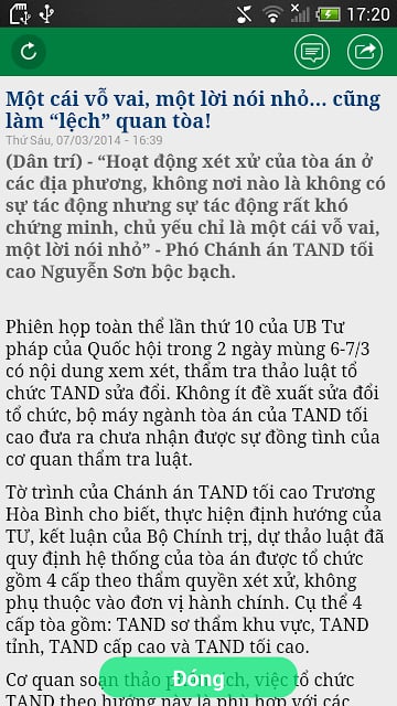 D&acirc;n Tr&iacute;截图1