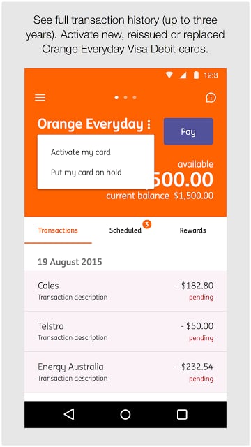 ING DIRECT Australia Banking截图6