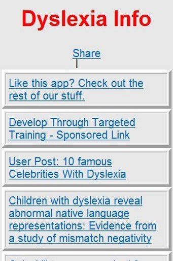 Dyslexia截图3