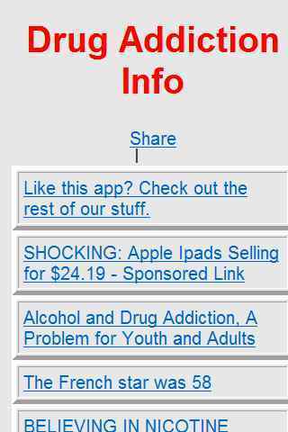 Drug Addiction Info截图2