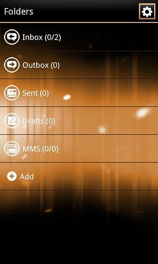 GOSMSTheme Ultimate ORANGE ICS FREE GO SMS Pro Theme截图9