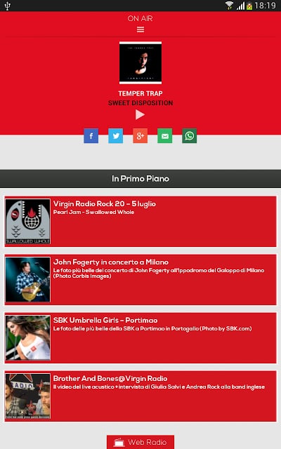 Virgin Radio Italia截图10