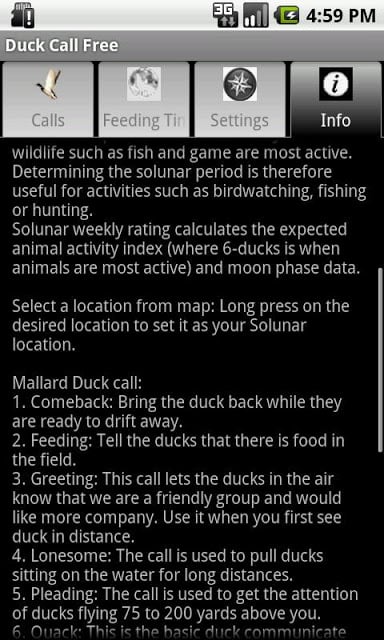 Duck Call Free截图2