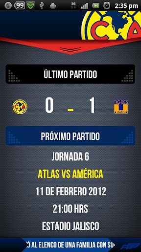 Club Am&eacute;rica Oficial截图2