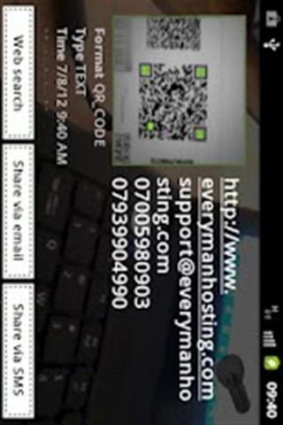 Barcode Scanner Free截图2