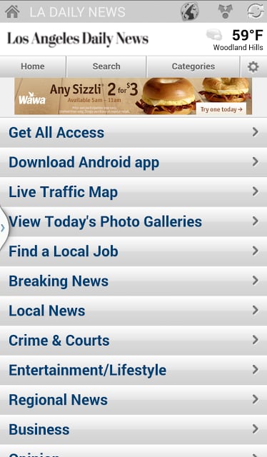 California newspapers截图2