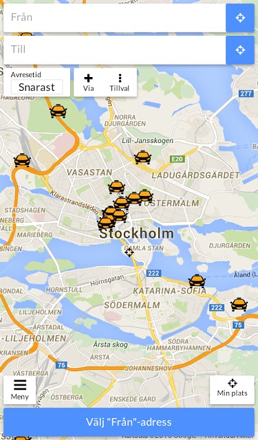 Taxijakt - Taxi till fastpris截图3