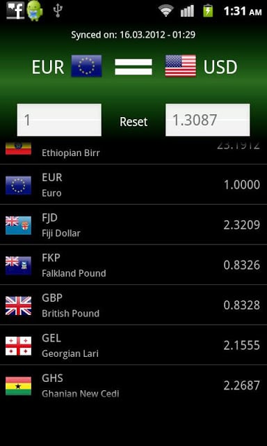 Currency Converter Plus截图2