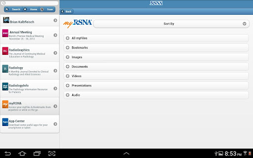 RSNA Mobile Connect截图1