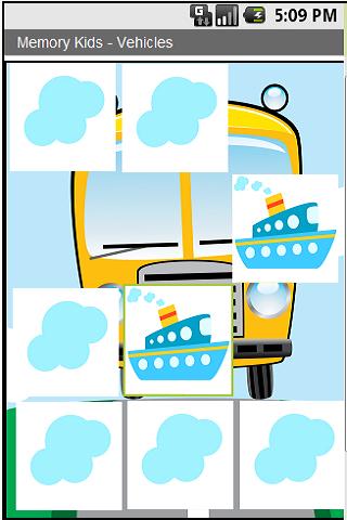 Memory Kids: Transportation截图2