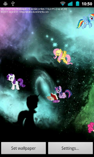 My little Pony Live Wallpaper截图2