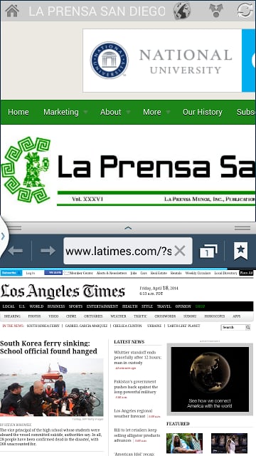 California newspapers截图7