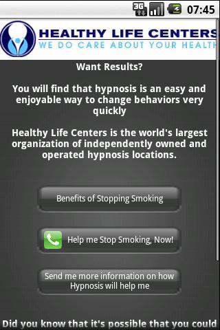 Stop Smoking Hypnosis Centers截图1