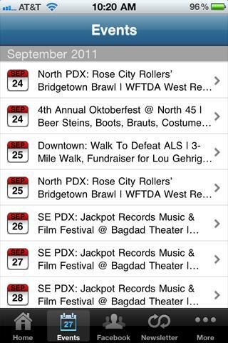 PDX Pipeline: Portland Events截图4