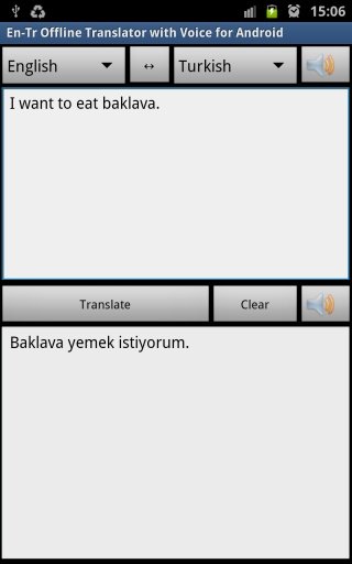 Turkish Free Offline Translate截图4