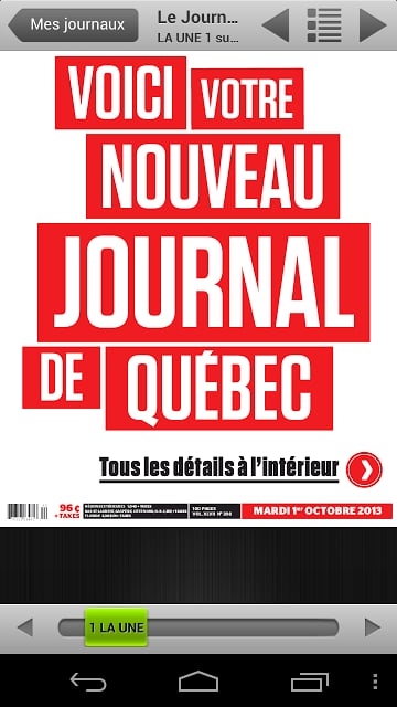 Journal de Québec – Édition E截图6