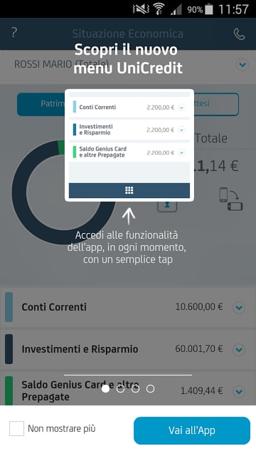 Mobile Banking UniCredit截图3