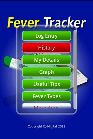 Fever Tracker Lite截图6