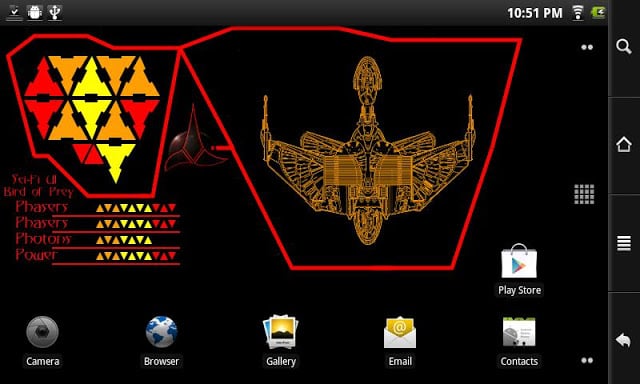 Sci-Fi UI Live Wallpaper Lite截图2