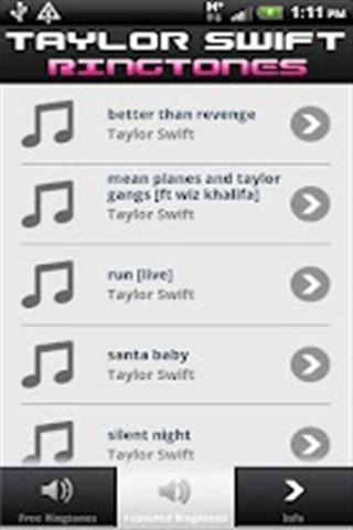 泰勒·斯威夫特铃声 Taylor Swift Ringtones截图2