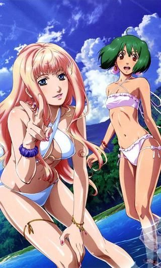 Wallpaper Macross Frontier Anime截图3