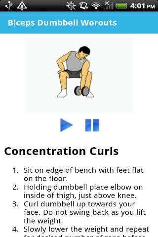 Dumbbell Workouts Free截图5