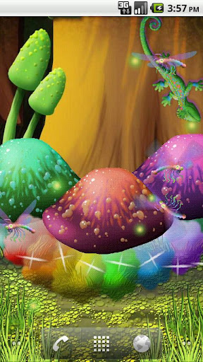 Magic Mushrooms Livewallpaper截图2