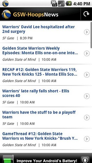 Warriors News截图3