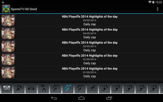 Sports TV HD for Tablets截图6