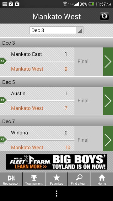 Boys' Hockey Scoreboard截图1