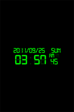 Digital Clock Wallpaper Free截图5