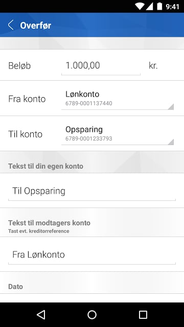 Nordfyns Banks Mobilbank截图1