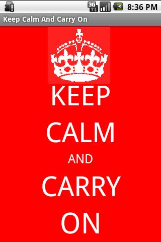 Keep Calm And Carry On截图1