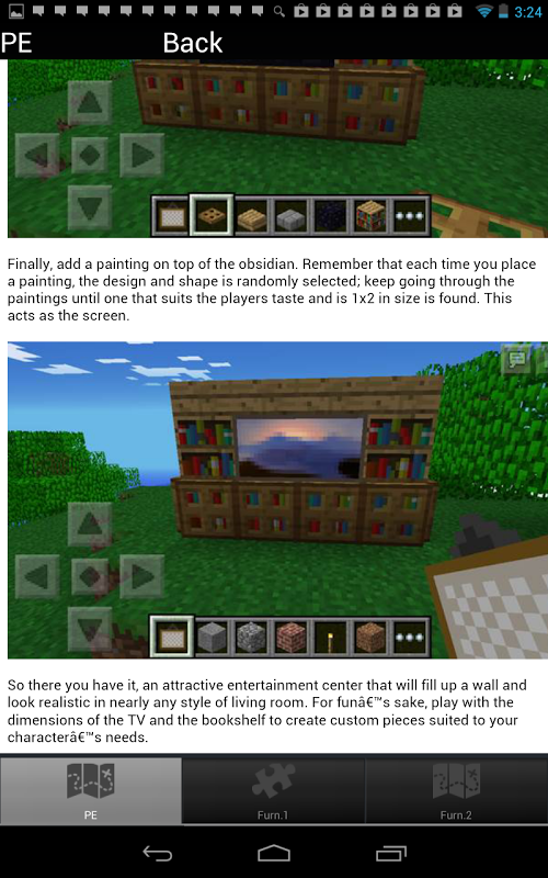 PE Furniture Pro: Minecraft截图1