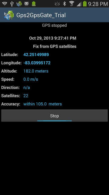 GPS2GpsGate_Trial截图1