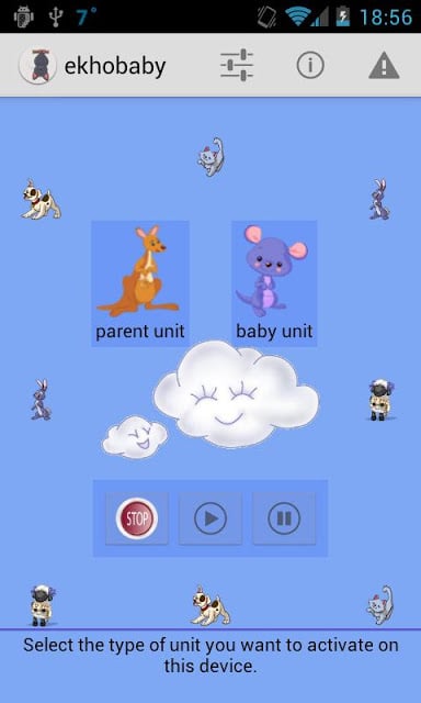 ekhobaby - baby monitor截图1