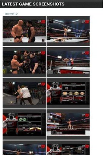 WWE 13 Fans App截图1