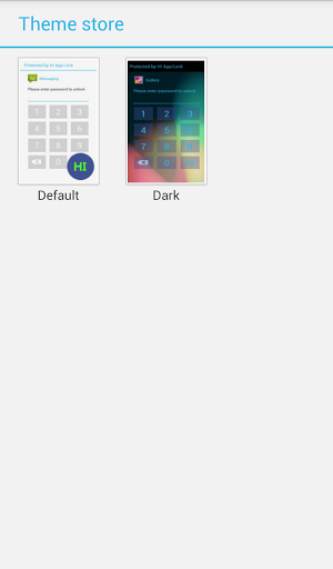 HI App Lock (Dark Theme)截图4