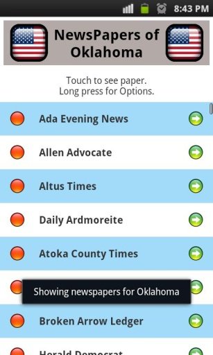 All Newspapers Oklahoma - Free截图5