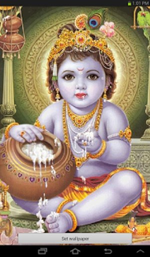 Lord Krishna Shake wallpaper截图5