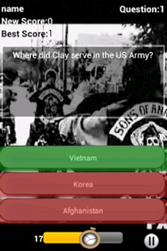 Sons of Anarchy Quiz (English)截图4